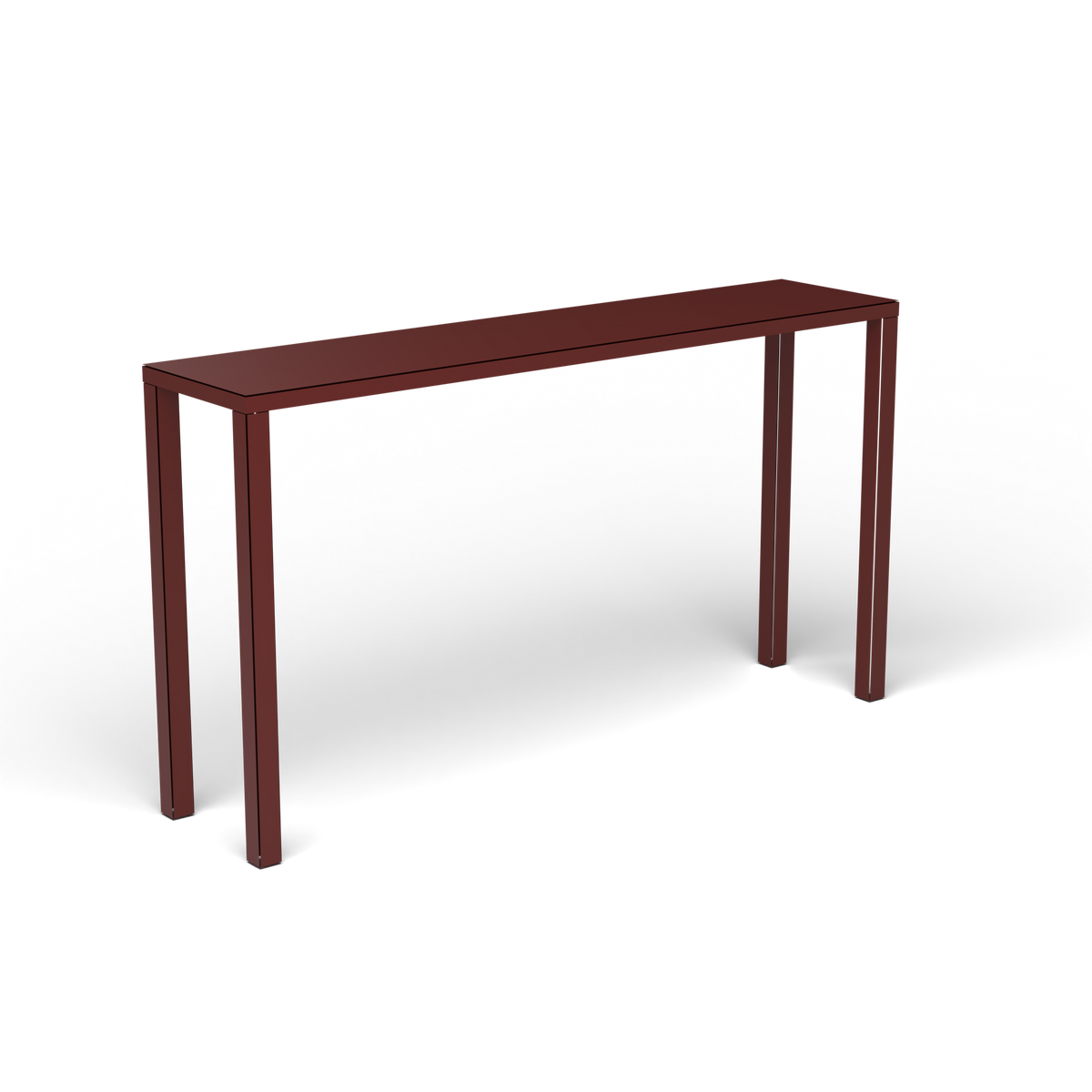 Easy Rechthoekige Bartafel, Chestnut Brown
