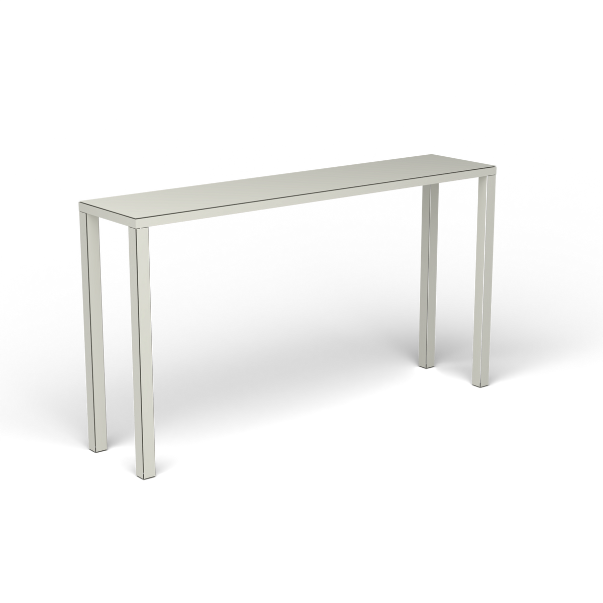 Easy Rechthoekige Bartafel, Powder Grey