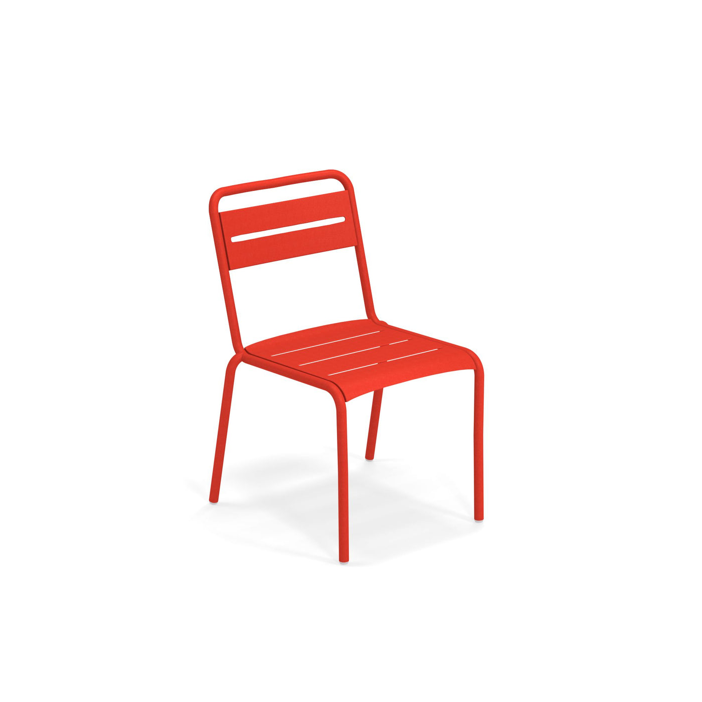 Emu Star Aluminium Stoel Scarlet Red