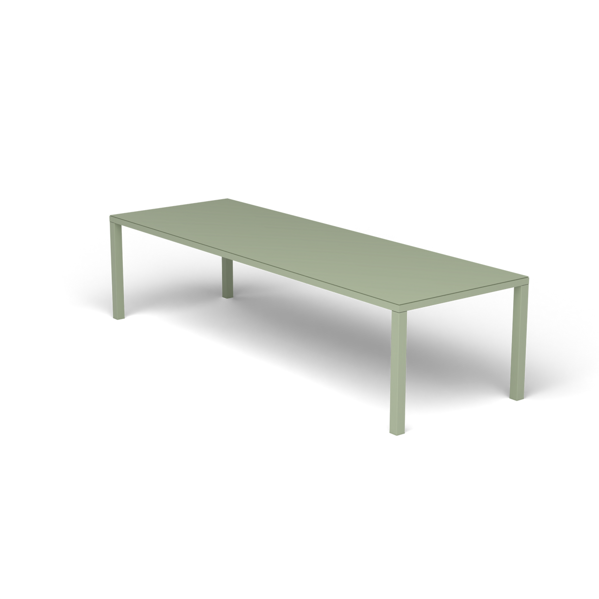 Easy Rechthoekige Eettafel, 300 × 100 × h 74 cm, Green Tea