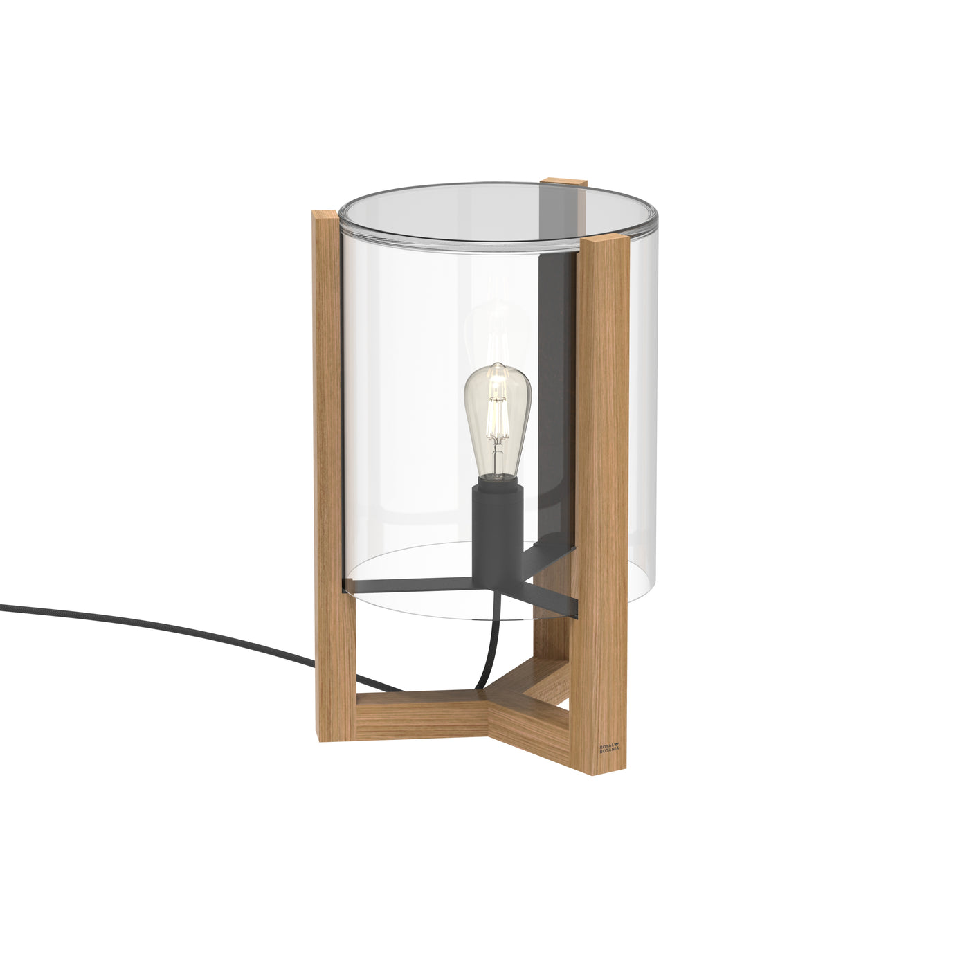Tristar Lamp Height With E27 Fitting And Clear Glass