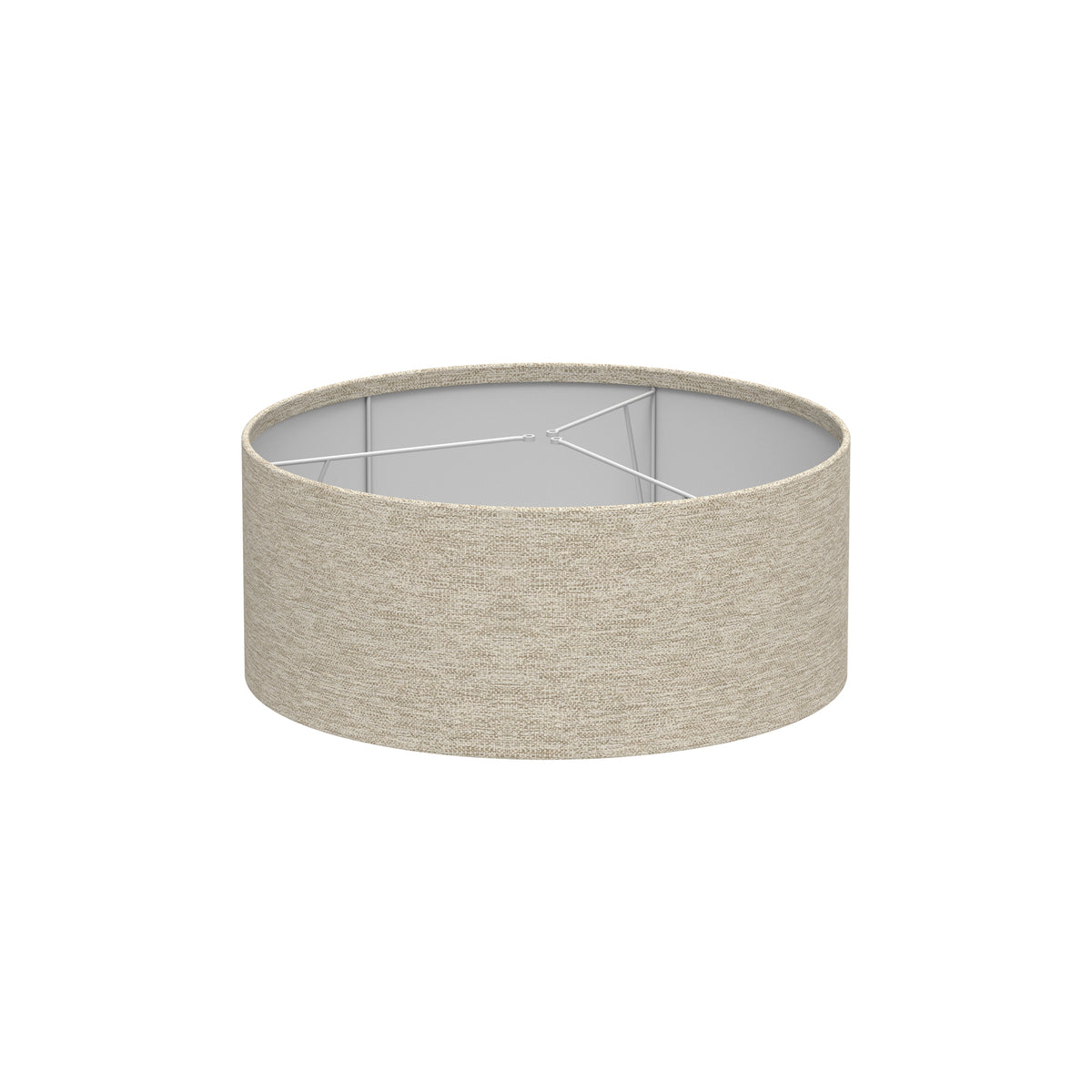 Fabric Shade For Luniz Stone Flax Laminated