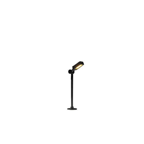 Spiky Brass Movable Ground Fixture With Glass Cover 3w 450lm 2700k