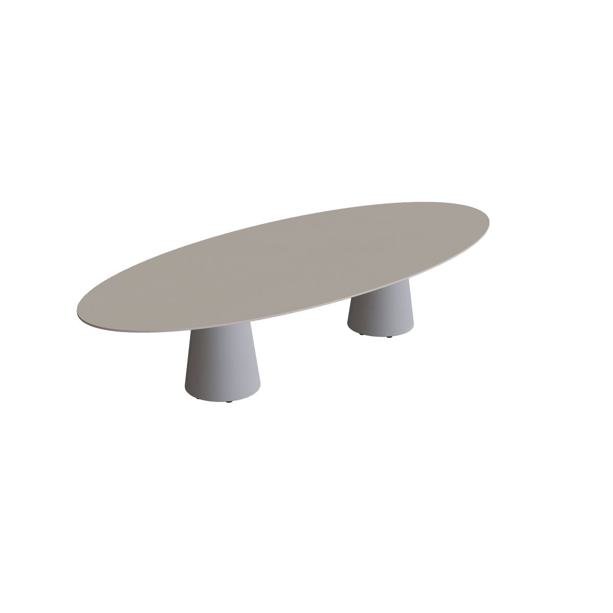 Conix Table Ellipse Low Dining