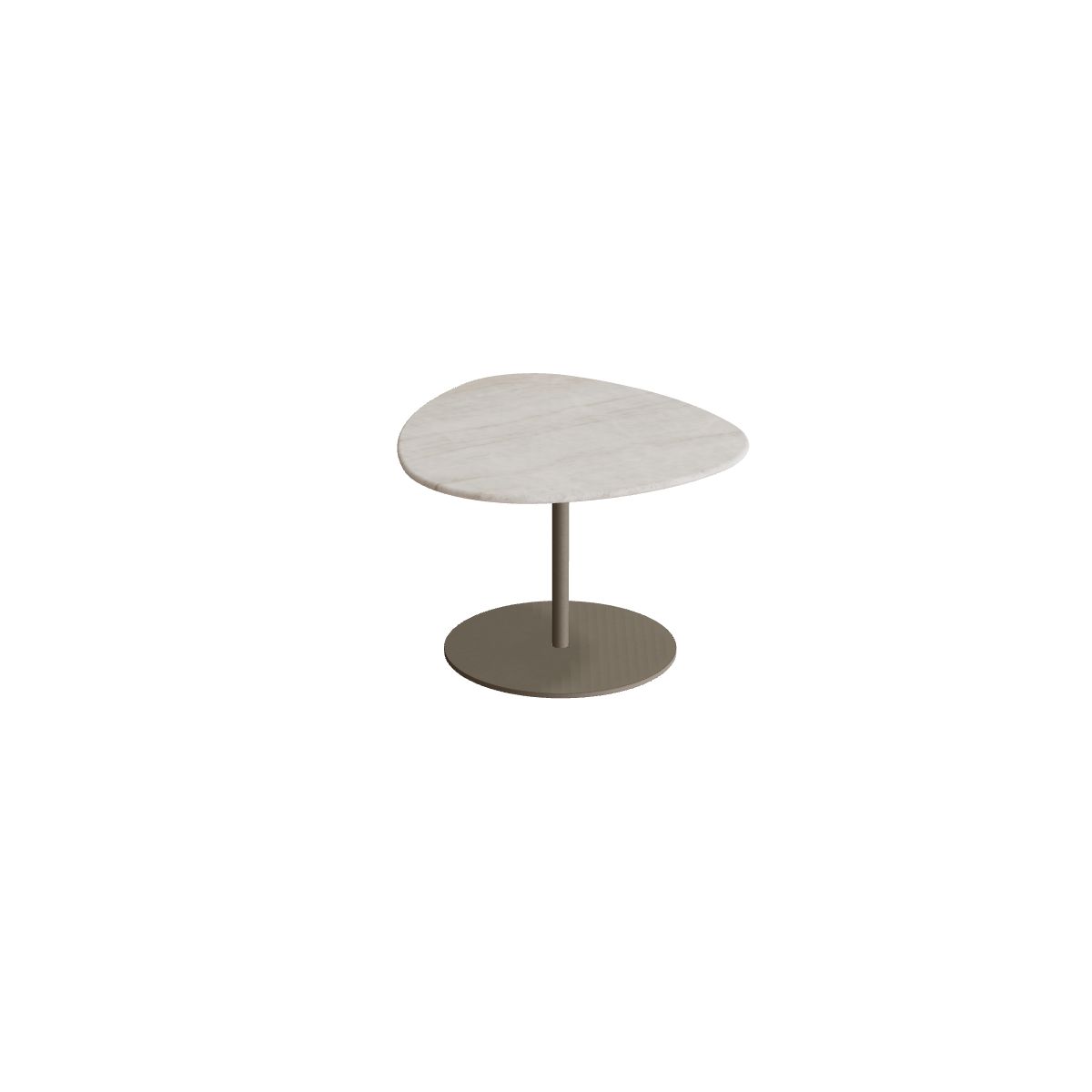 Butler Side Table Plektrum Ø 60cm Ceramic Top