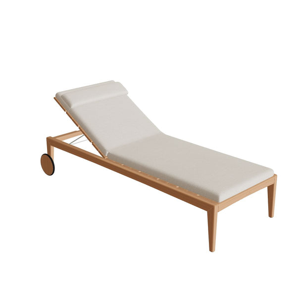 Zenhit Teak Sun Lounger