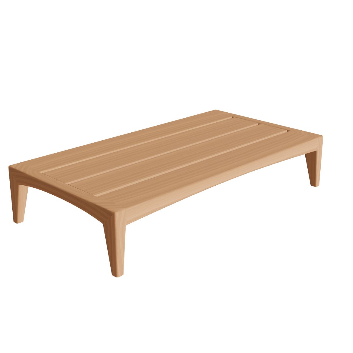 Zenhit Lounge Lage Tafel 150x80cm Teak