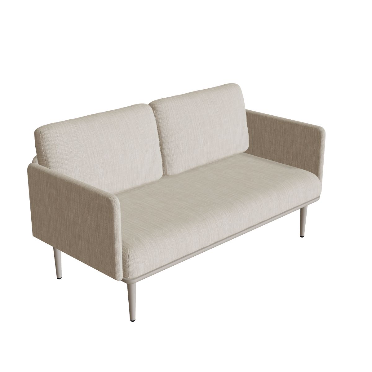 Styletto Lounge 140 Zitbank With Left And Right Armrests