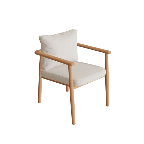 Chaise Mambo en teck