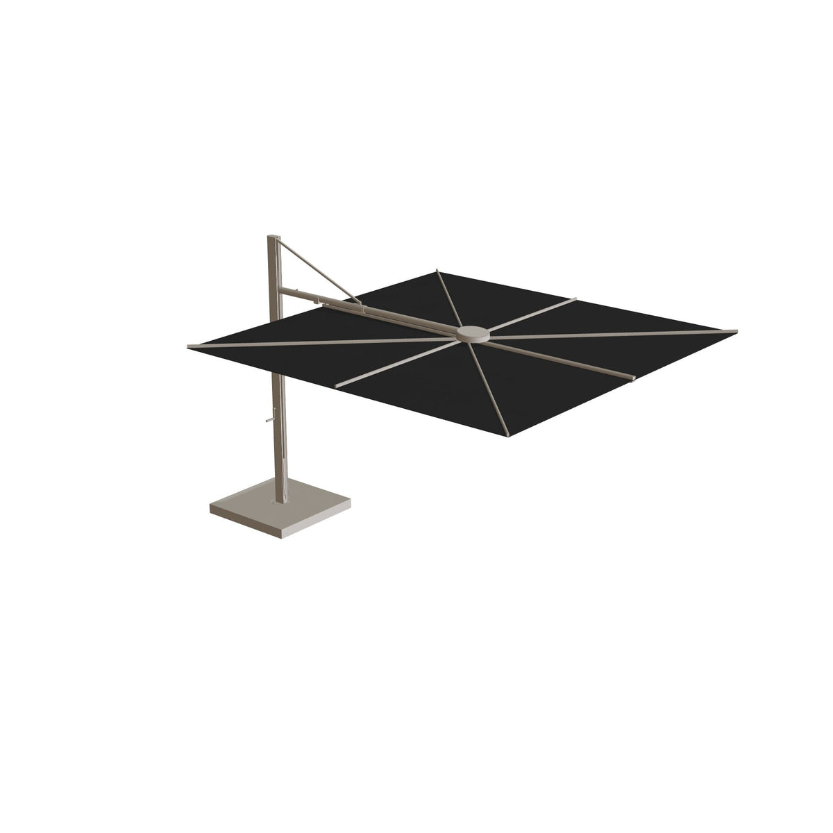 Solaz Excentrische Parasol 3.4m Doek