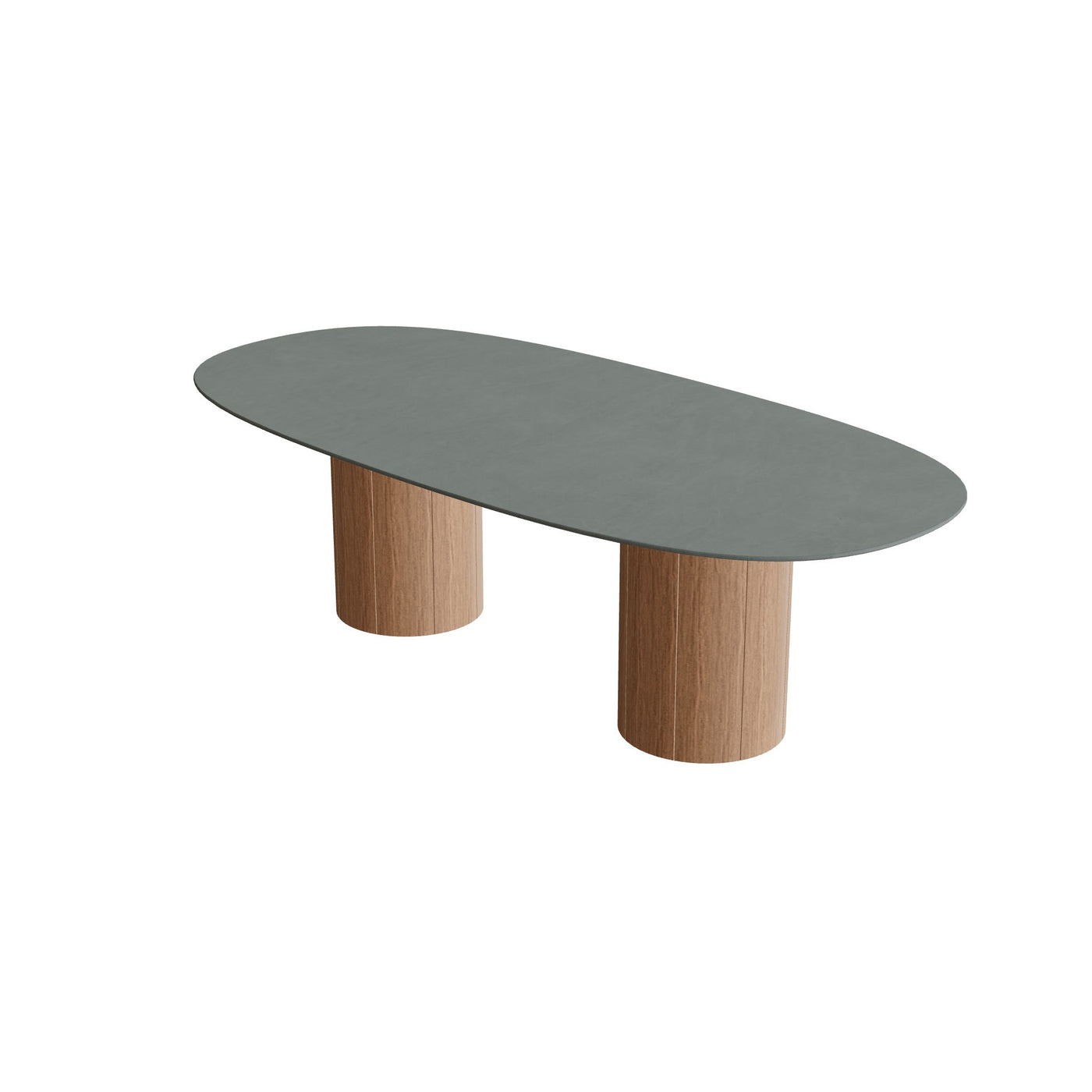 Regaliz Tafel Standard Dining 250x120cm Super Ellipse Ronde Voet