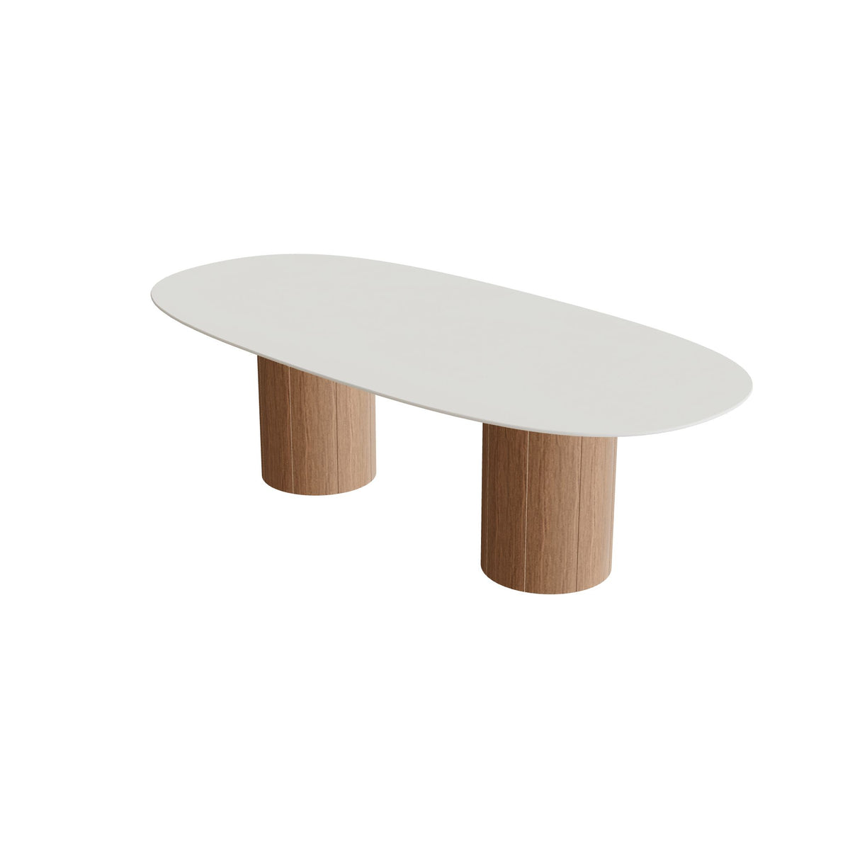 Regaliz Tafel Standard Dining 250x120cm Super Ellipse Ronde Voet