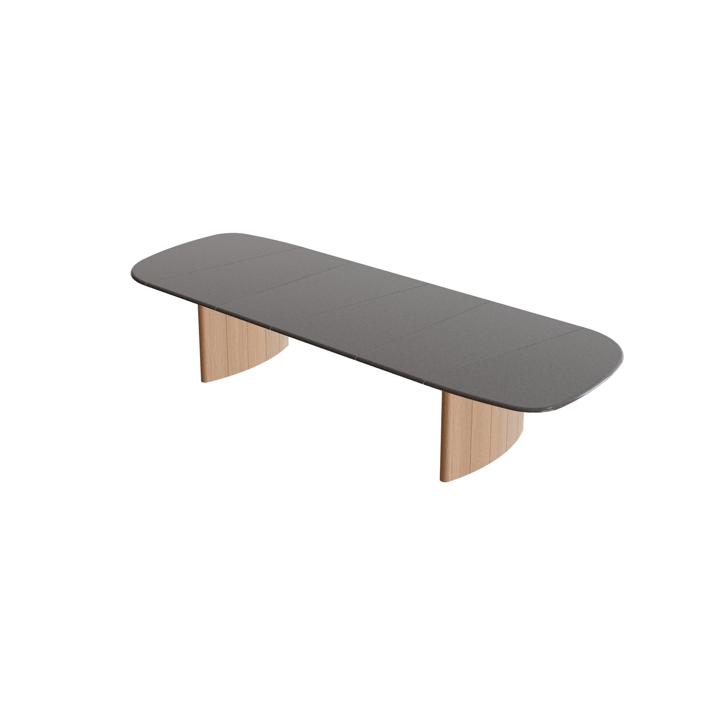 Regaliz Section Table Low Dining Lavastone