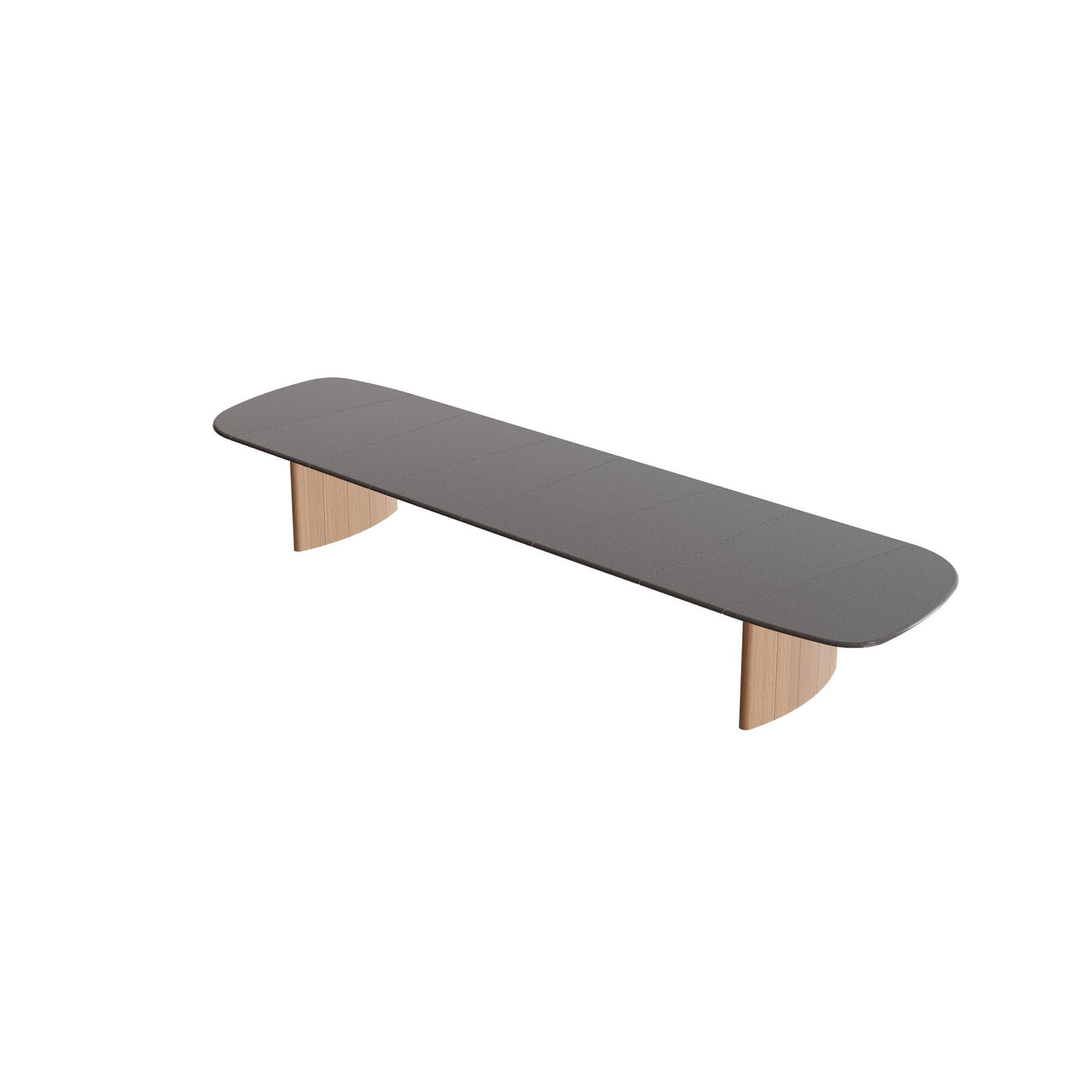 Regaliz Section Table Low Dining Lavastone