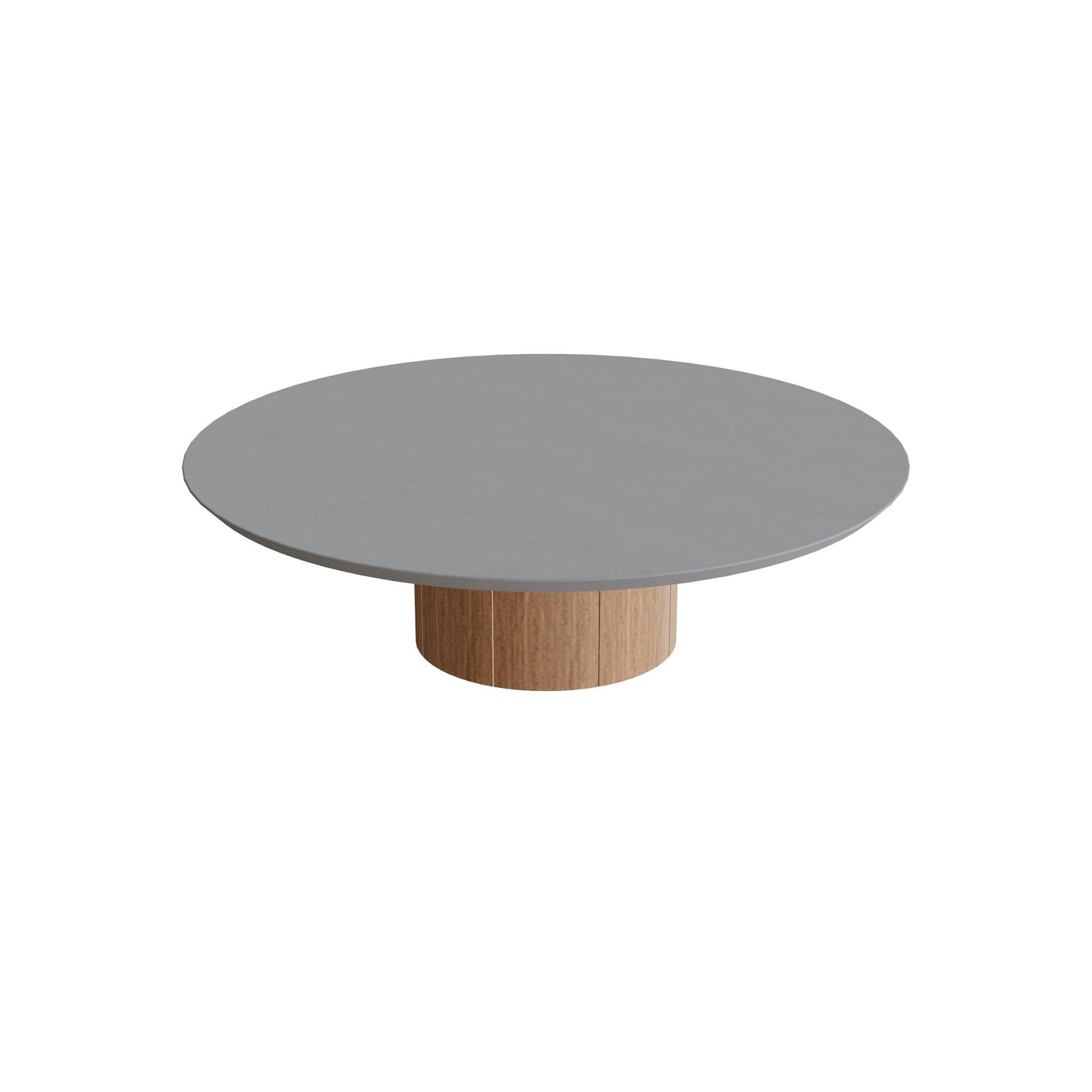 Round Regaliz Low Lounge Tafel Ronde Betonnen