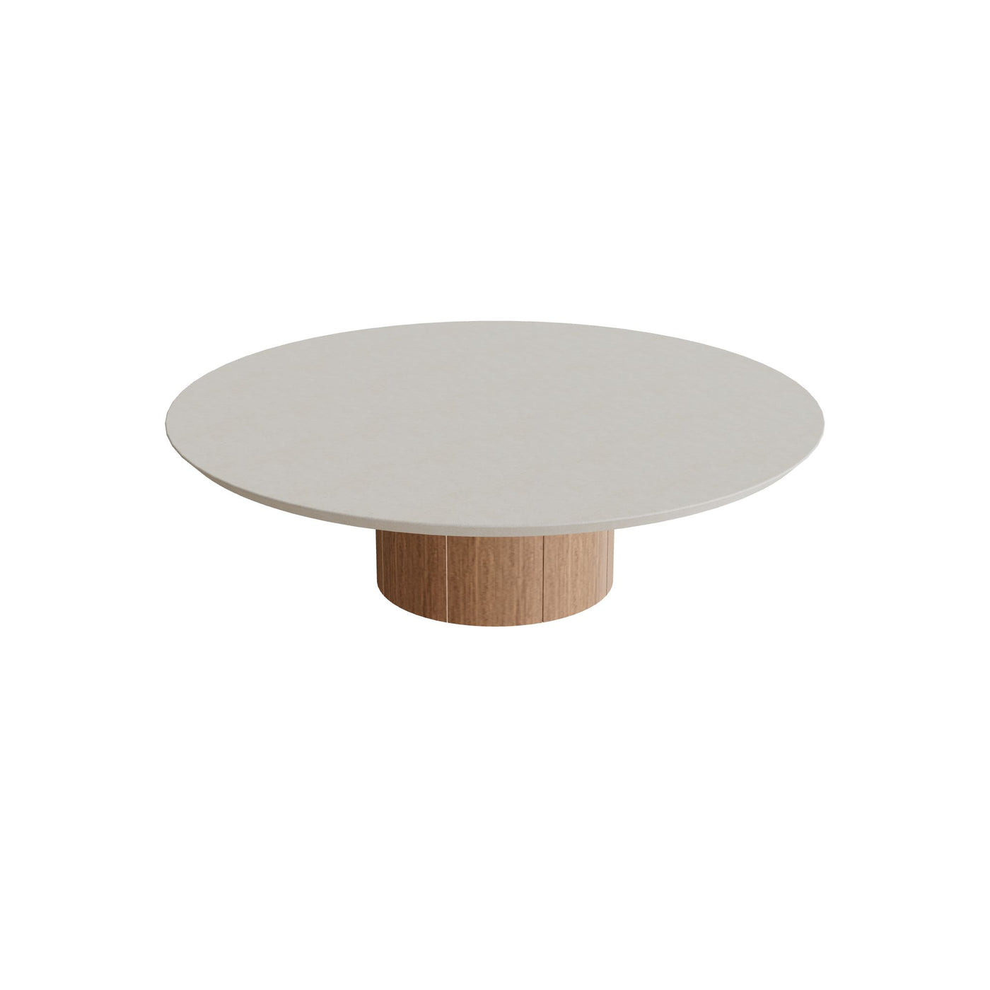 Round Regaliz Low Lounge Tafel Ronde Betonnen