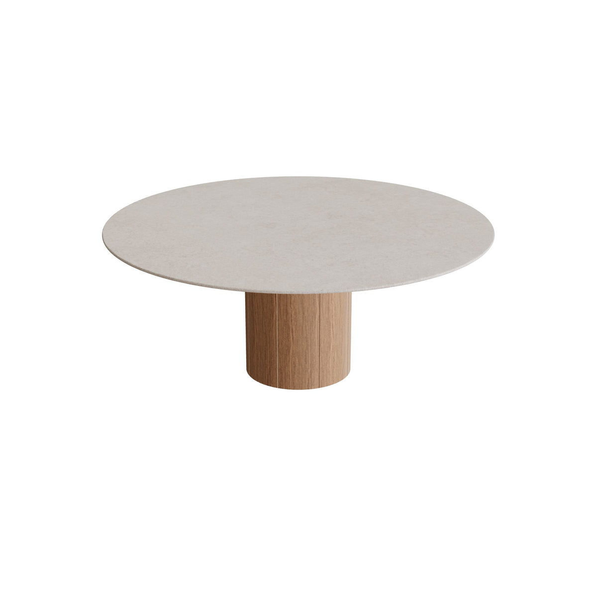 Round Regaliz Low Dining Table Round