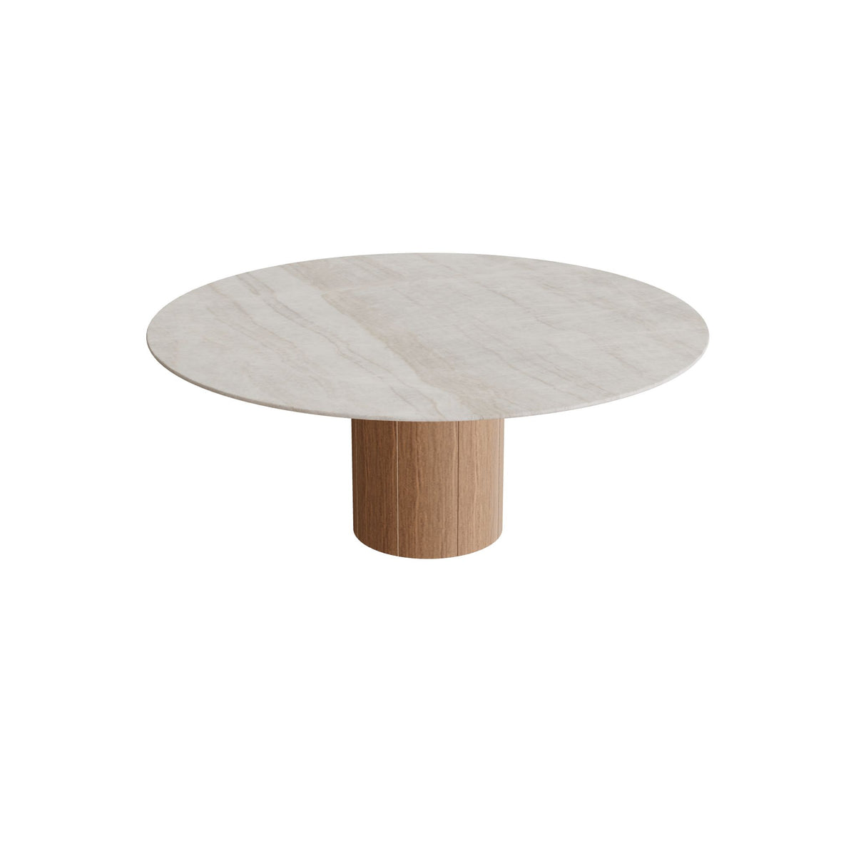 Round Regaliz Low Dining Table Round