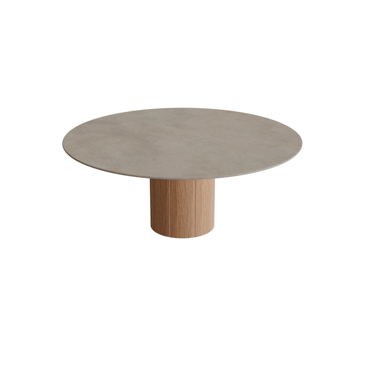 Round Regaliz Low Dining Table Round