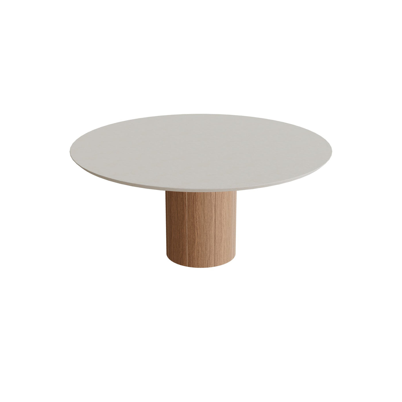 Round Regaliz Standard Dining Table Round Concrete