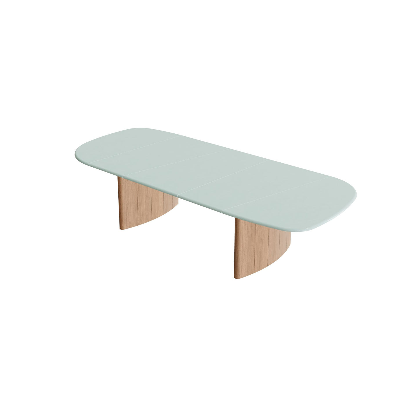 Regaliz Section Table Low Dining Lavastone