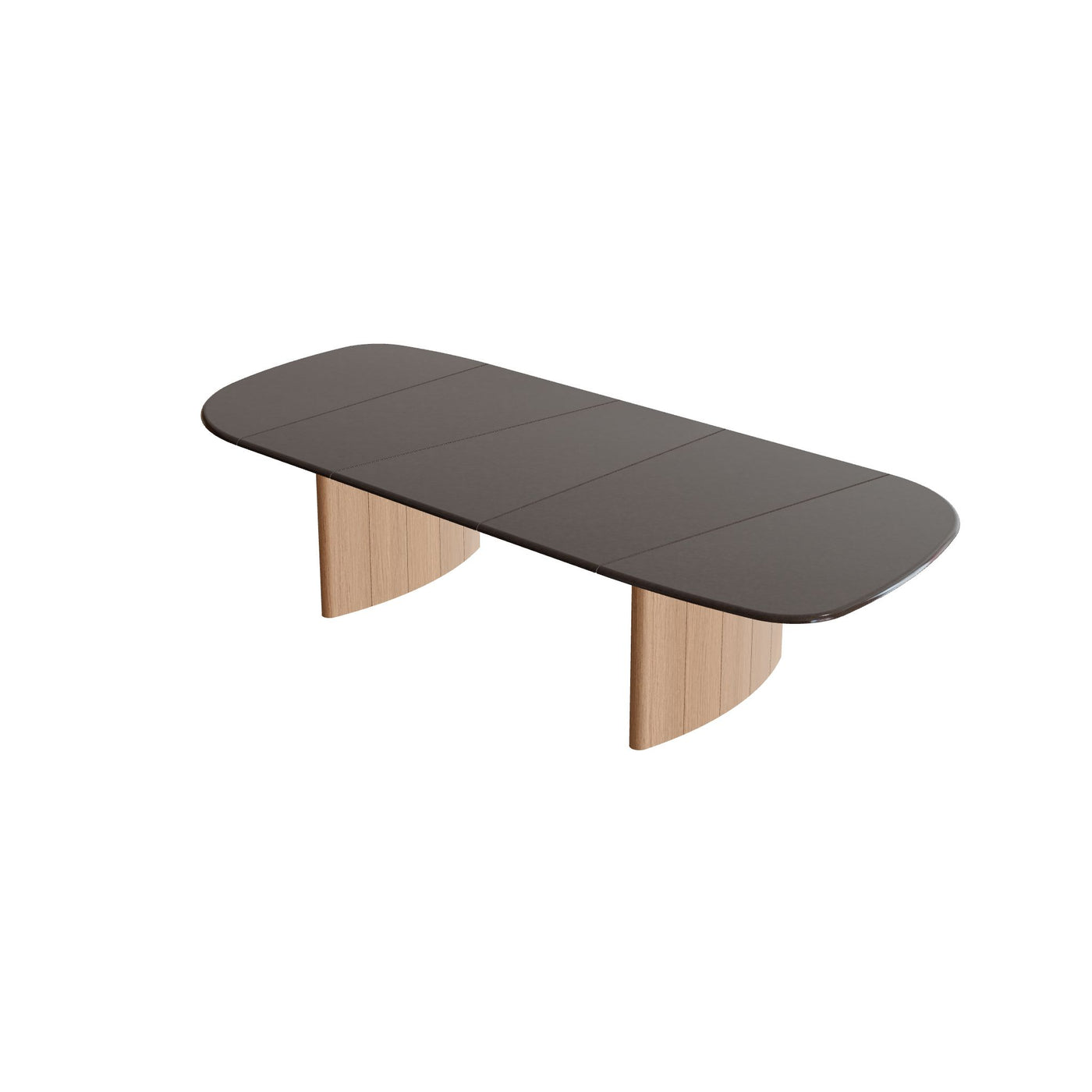 Regaliz Section Table Low Dining Lavastone