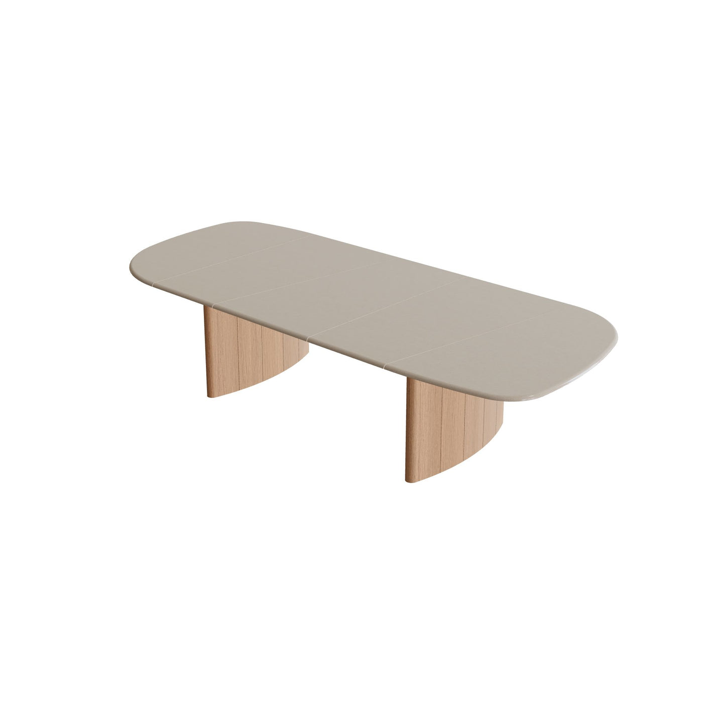 Regaliz Section Table Low Dining Lavastone