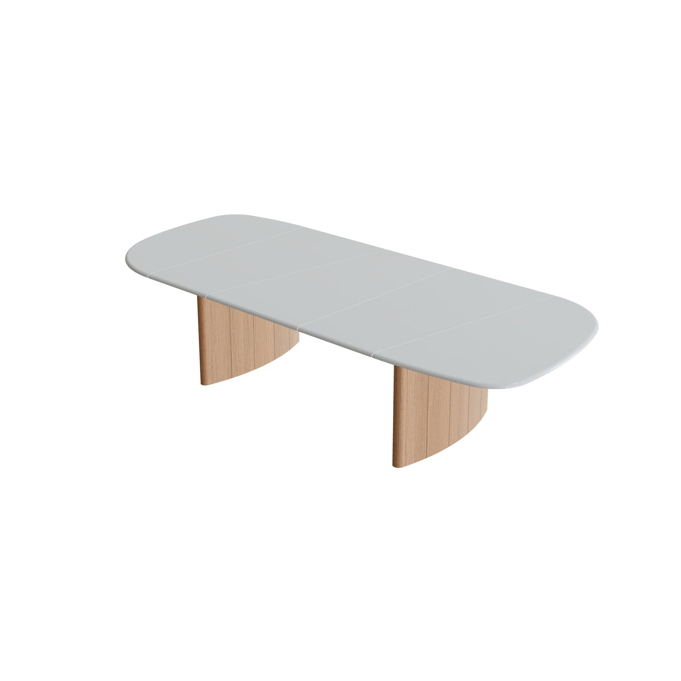 Regaliz Section Table Low Dining Lavastone