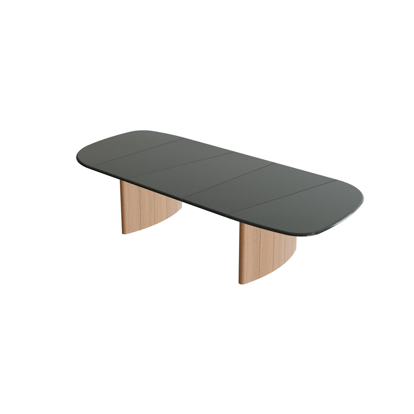 Regaliz Section Table Low Dining Lavastone