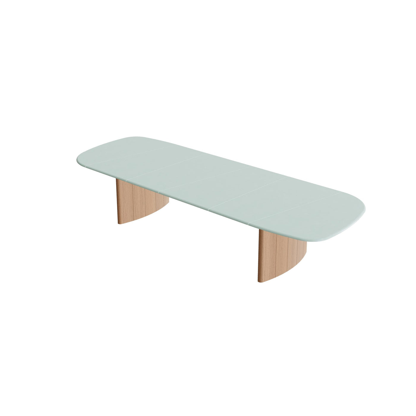 Regaliz Section Table Low Dining Lavastone