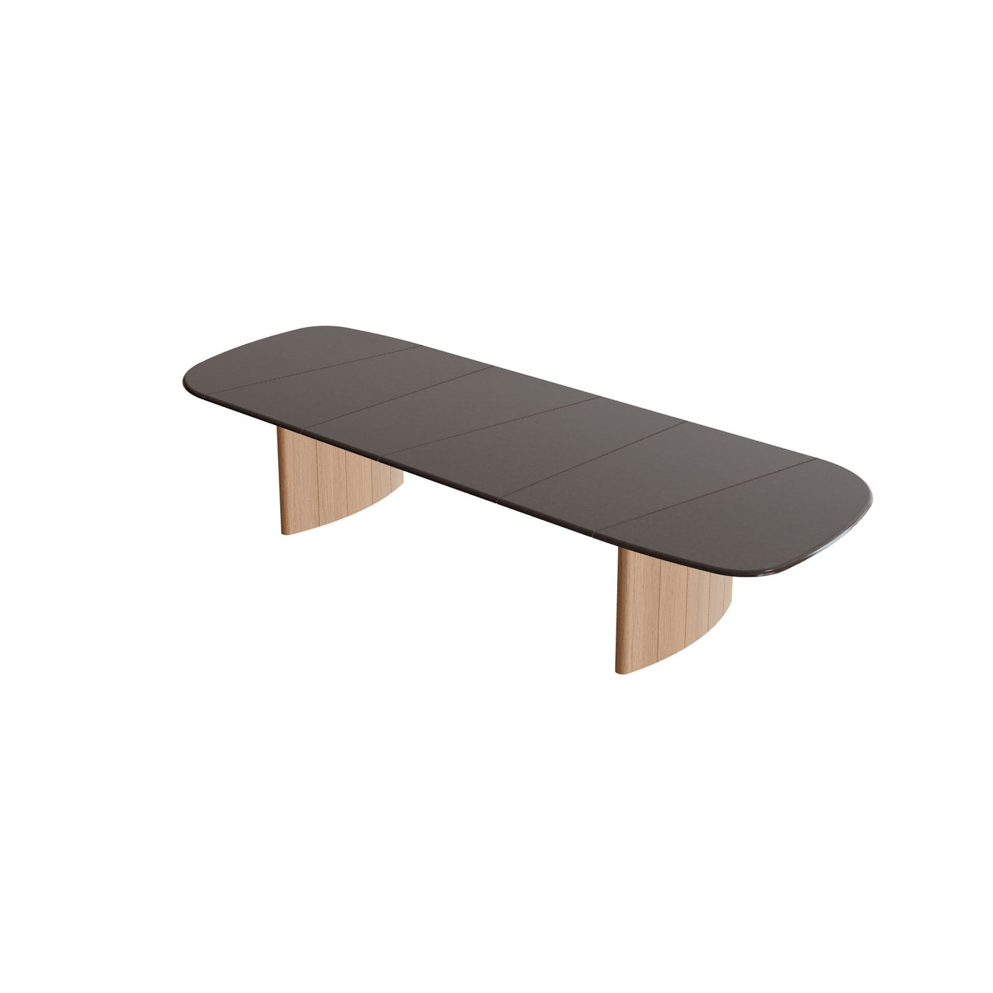Regaliz Section Table Low Dining Lavastone
