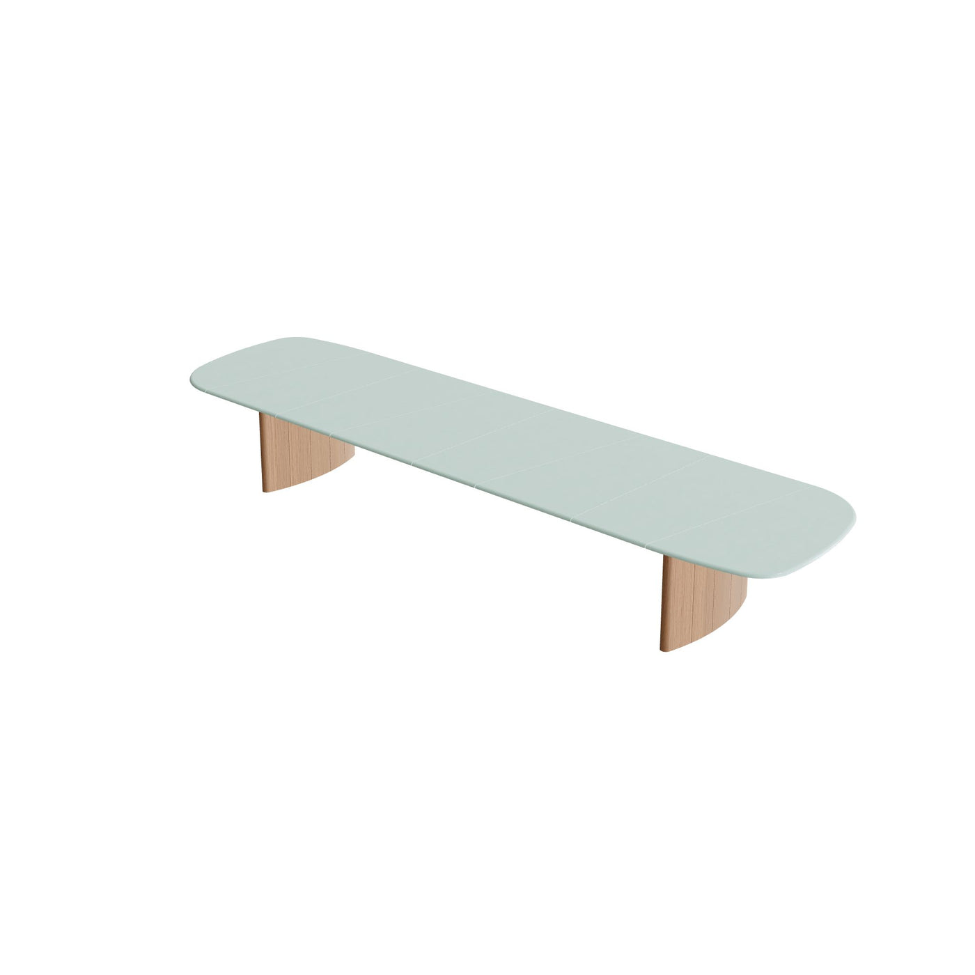 Regaliz Section Table Low Dining Lavastone