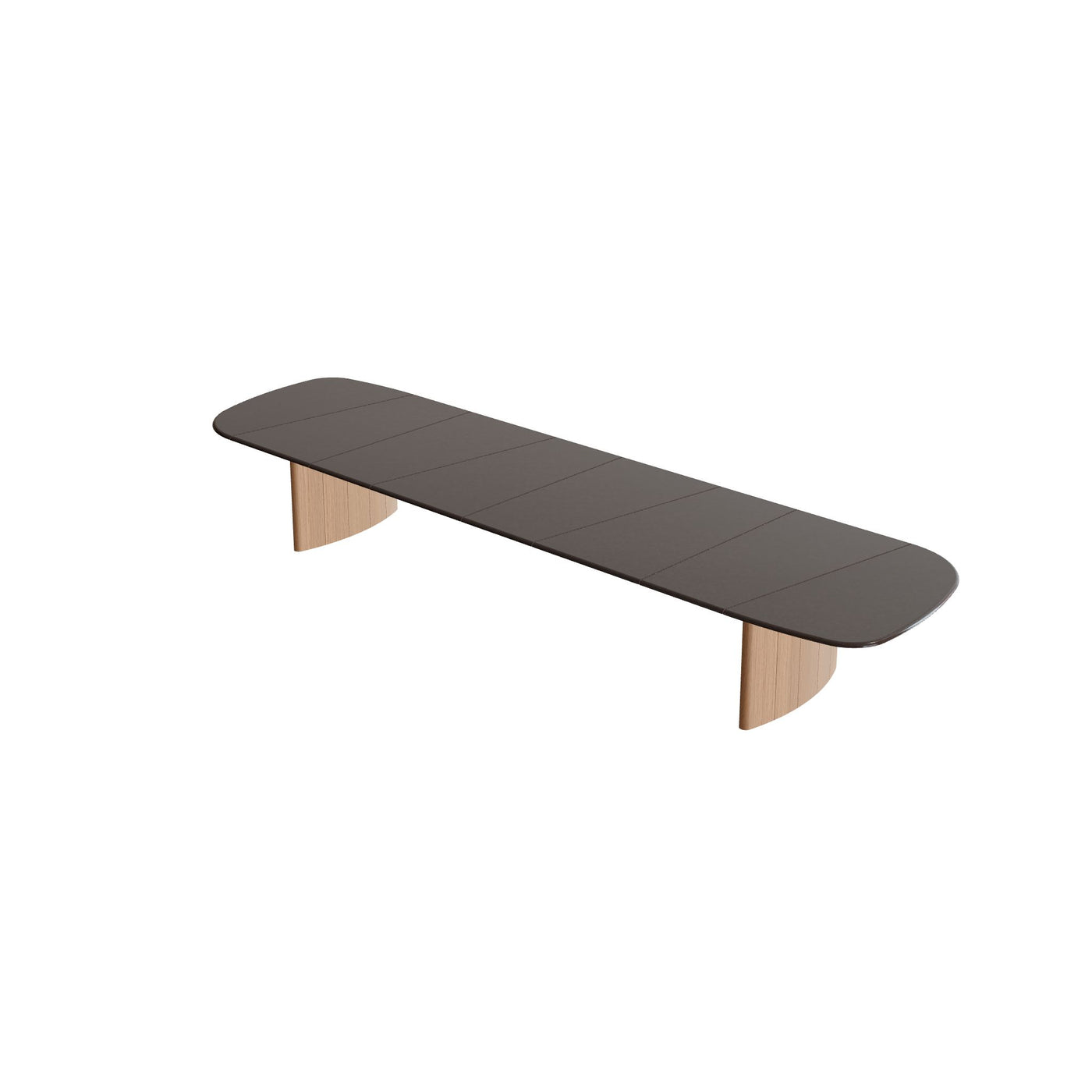 Regaliz Section Table Low Dining Lavastone