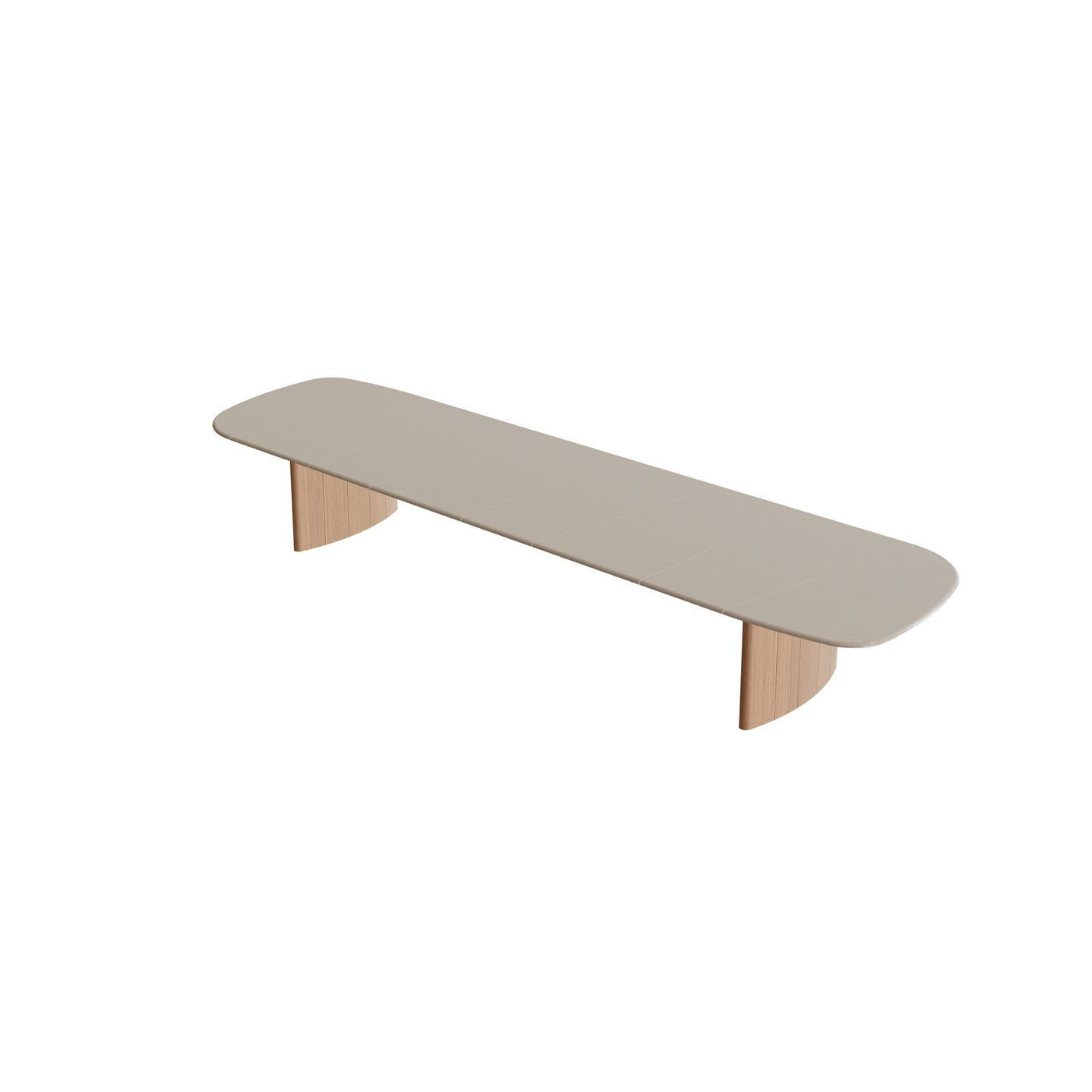 Regaliz Section Table Low Dining Lavastone