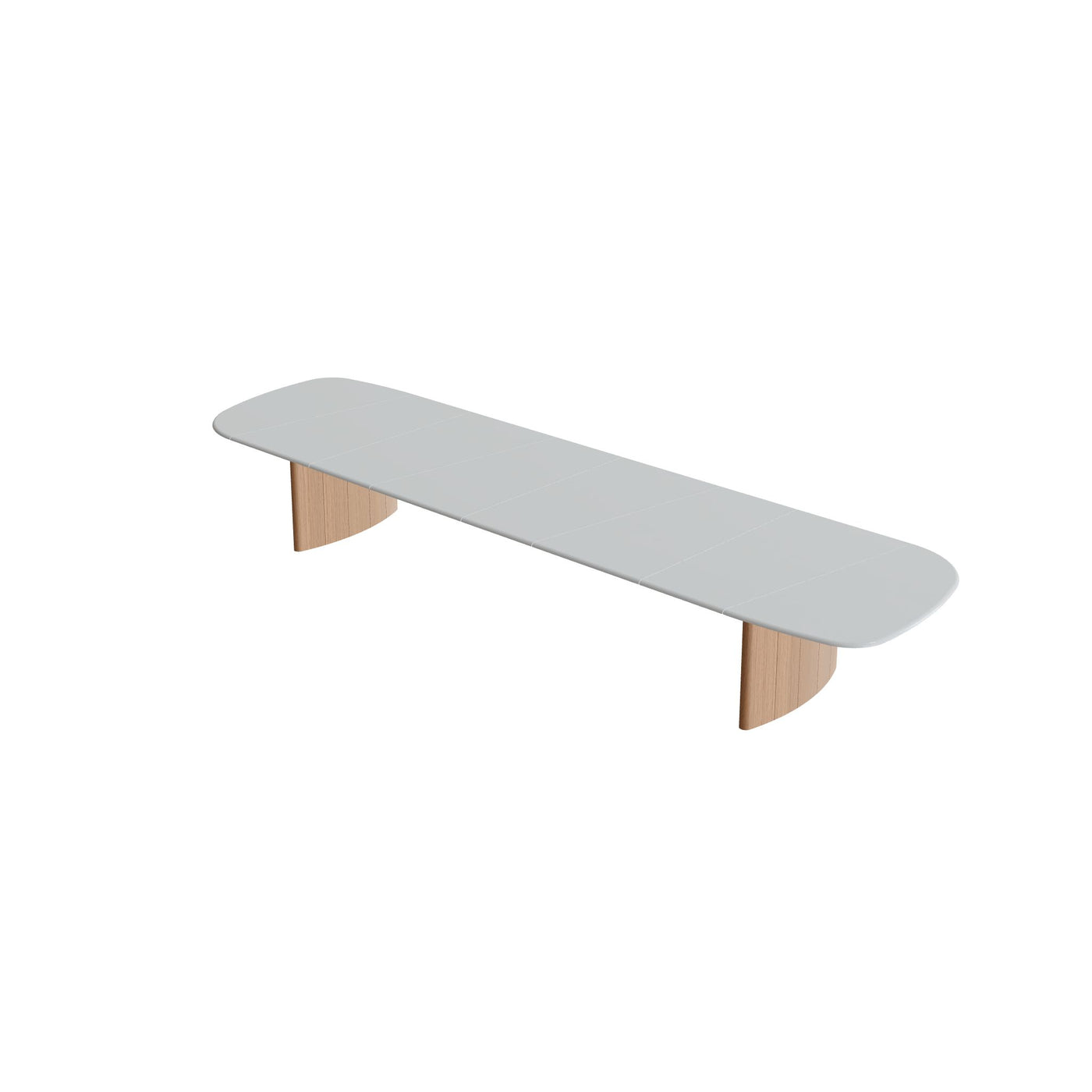 Regaliz Section Table Low Dining Lavastone