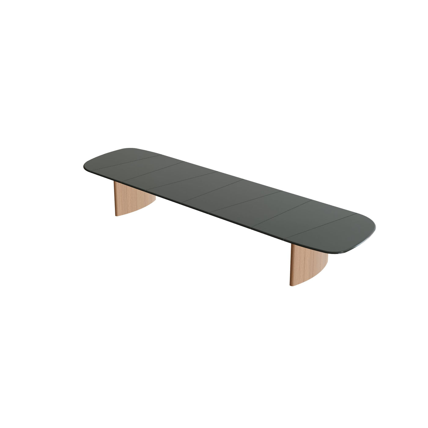 Regaliz Section Table Low Dining Lavastone