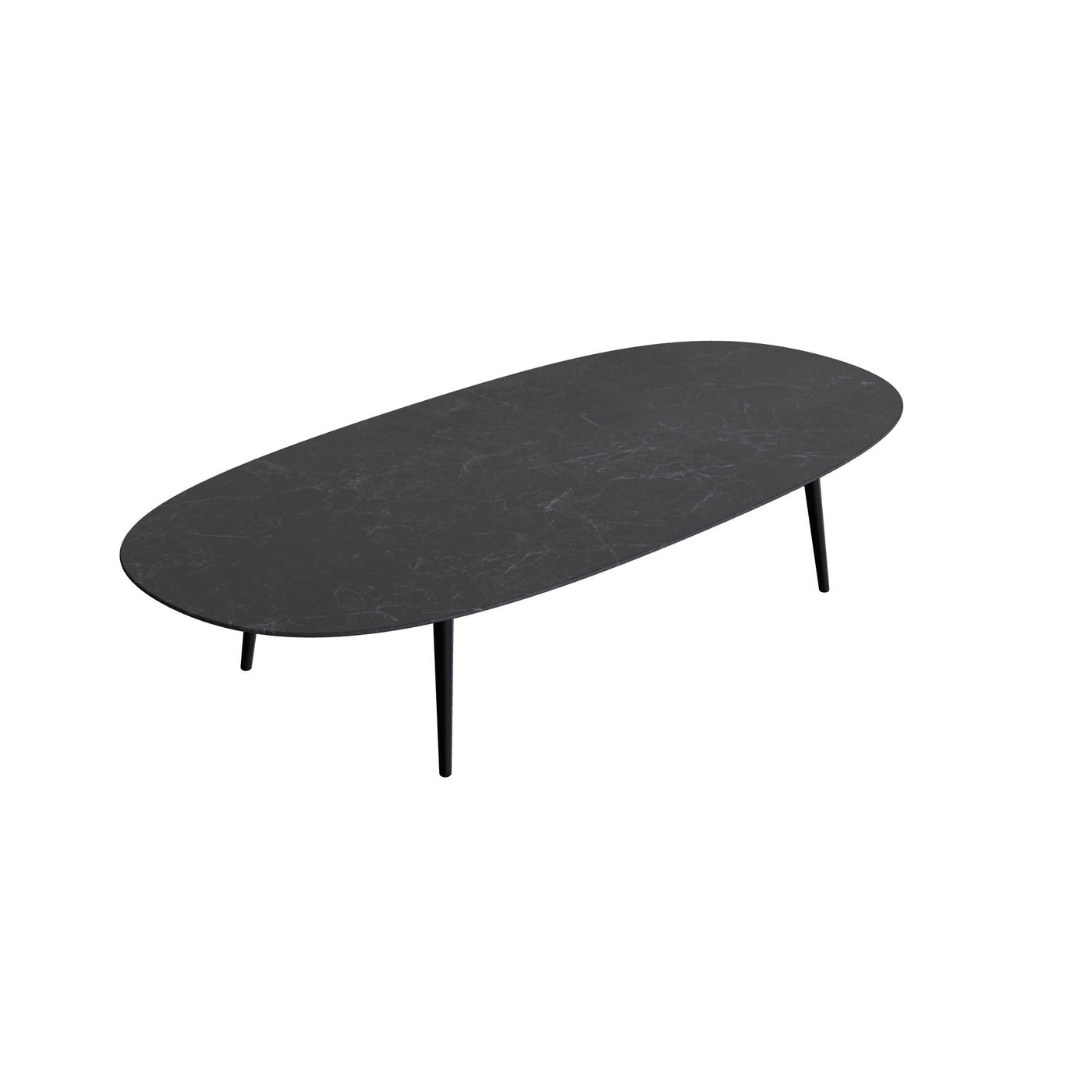 Styletto Table Super Ellipse 250x120cm High Lounge