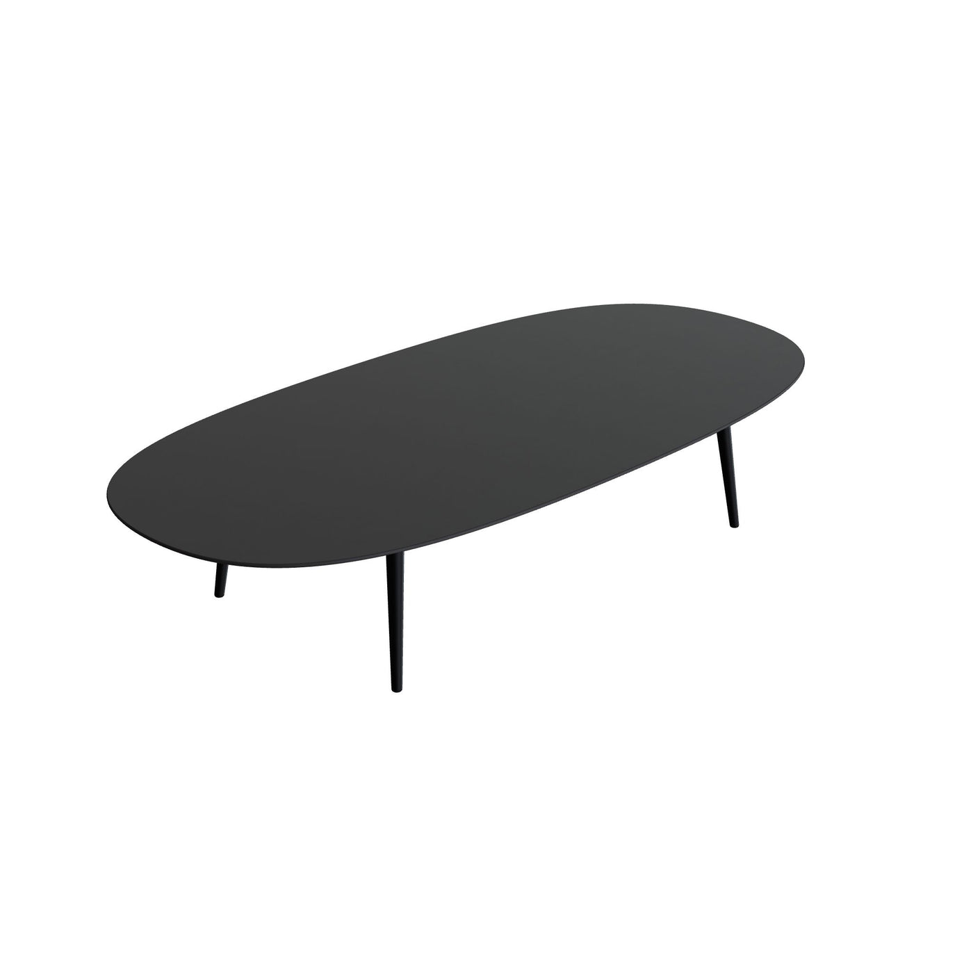 Styletto Table Super Ellipse 250x120cm High Lounge