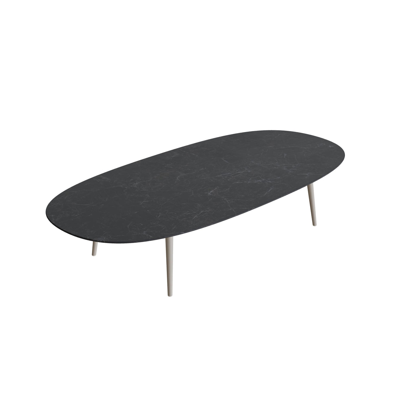 Styletto Table Super Ellipse 250x120cm High Lounge