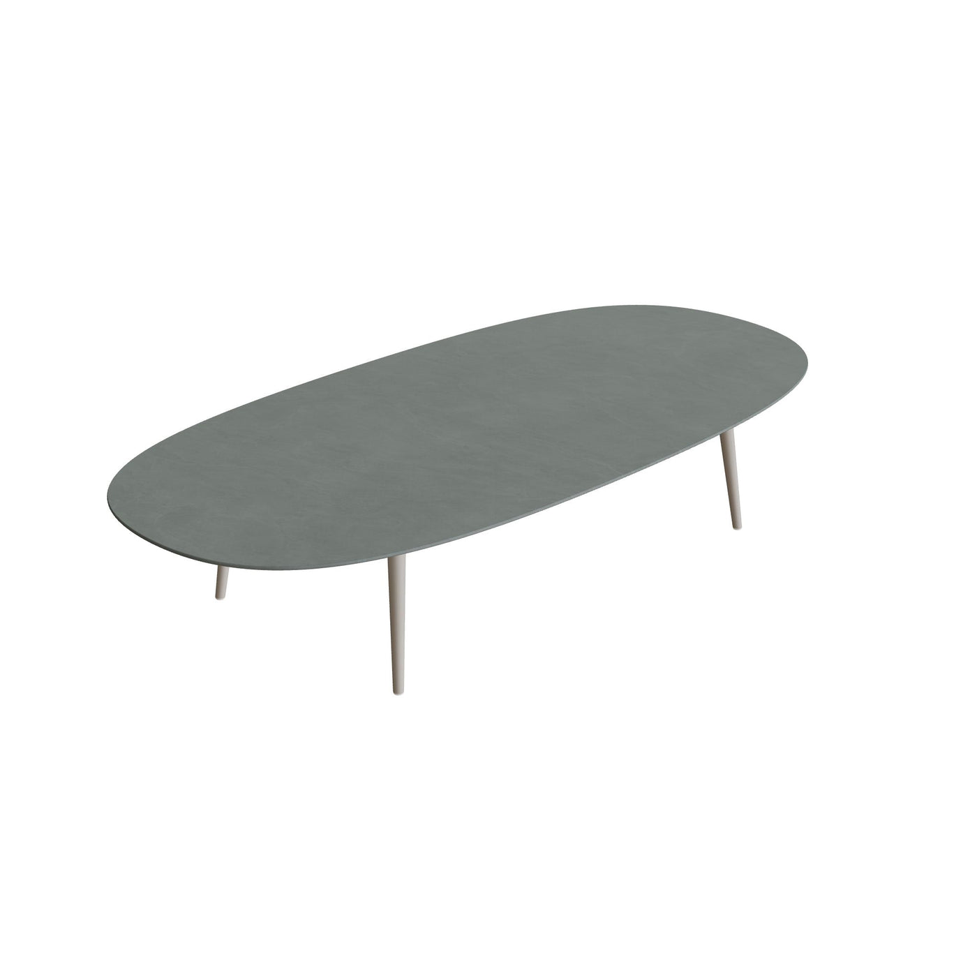 Styletto Table Super Ellipse 250x120cm High Lounge