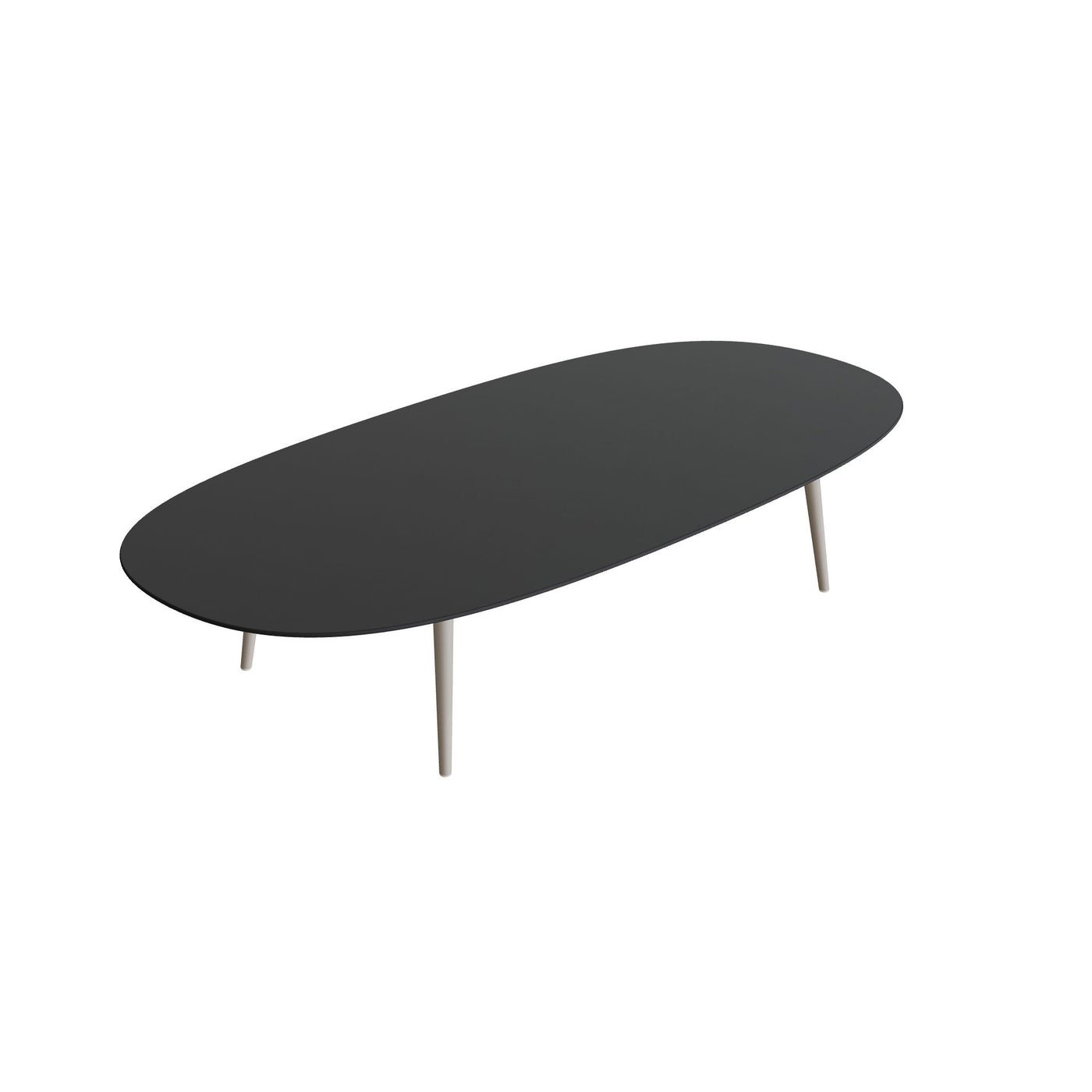 Styletto Table Super Ellipse 250x120cm High Lounge