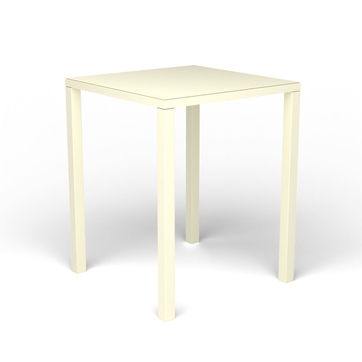 Easy Vierkante Bartafel, Butter White