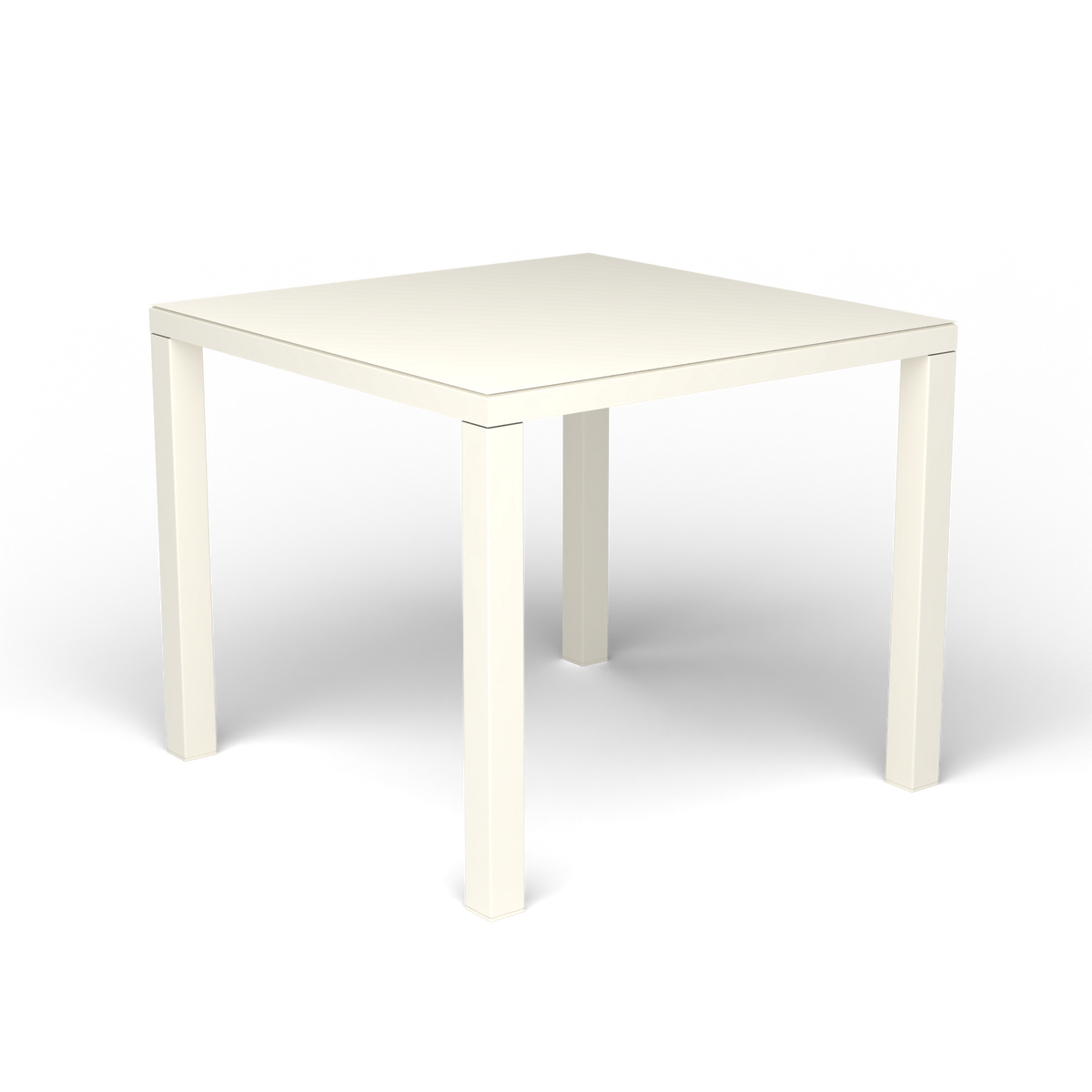 Easy Vierkante Eettafel, Antique White