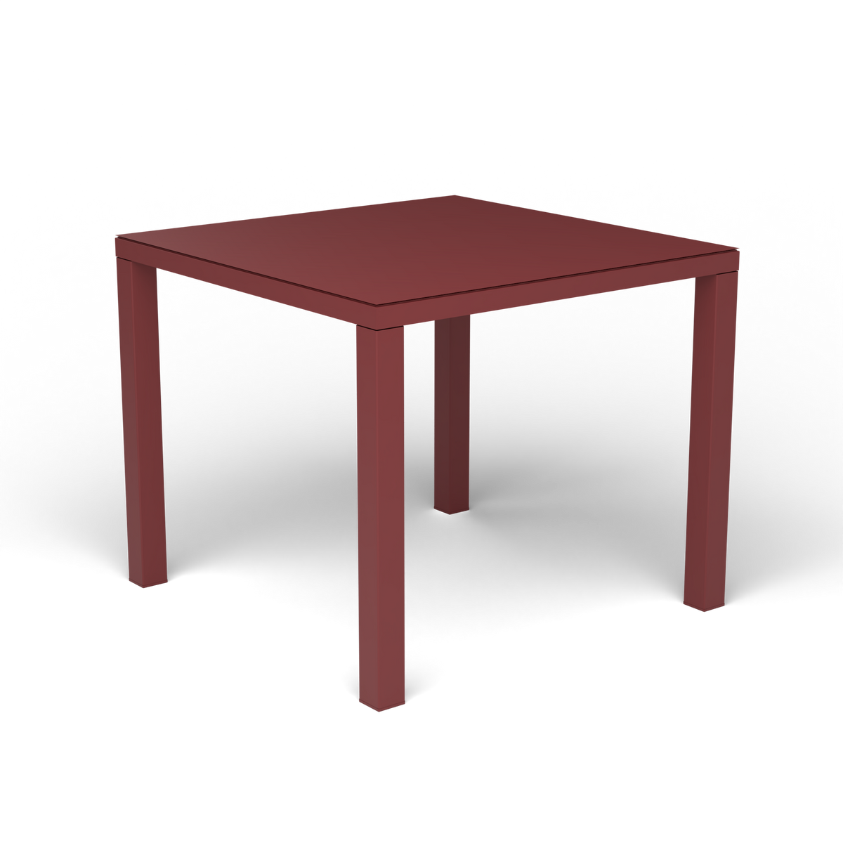 Easy Vierkante Eettafel, Autumn Red