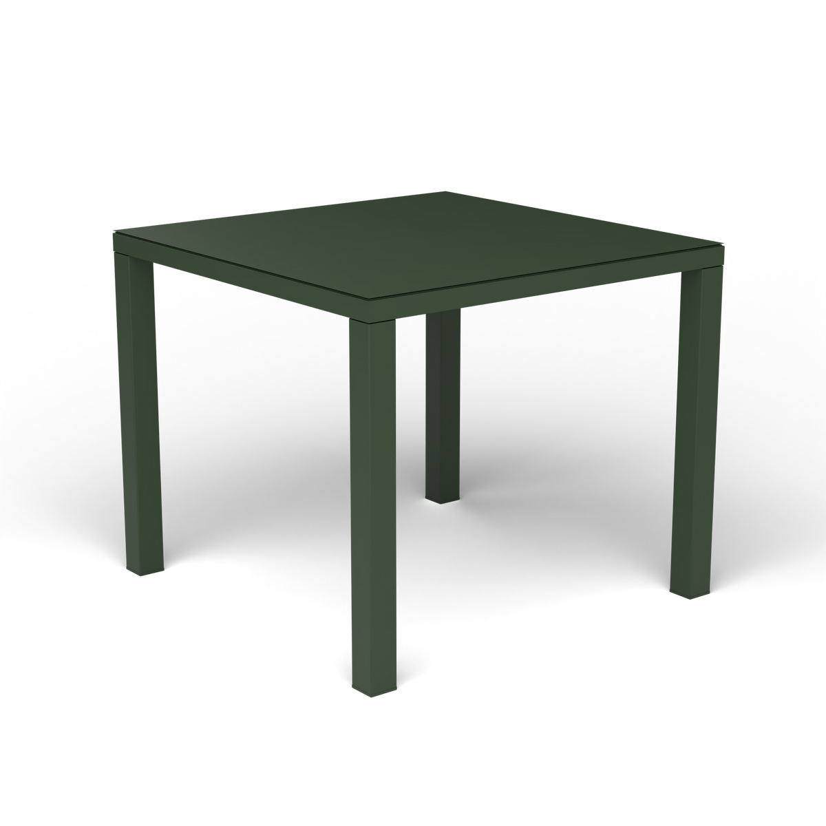 Easy Vierkante Eettafel, Bottle Green