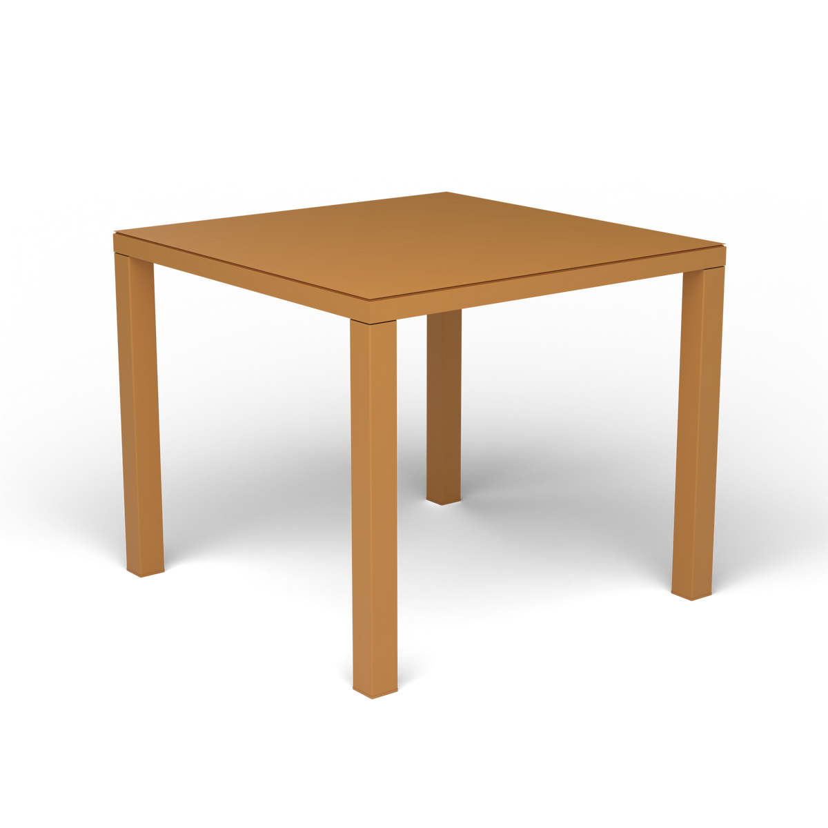 Easy Vierkante Eettafel, Mustard Yellow