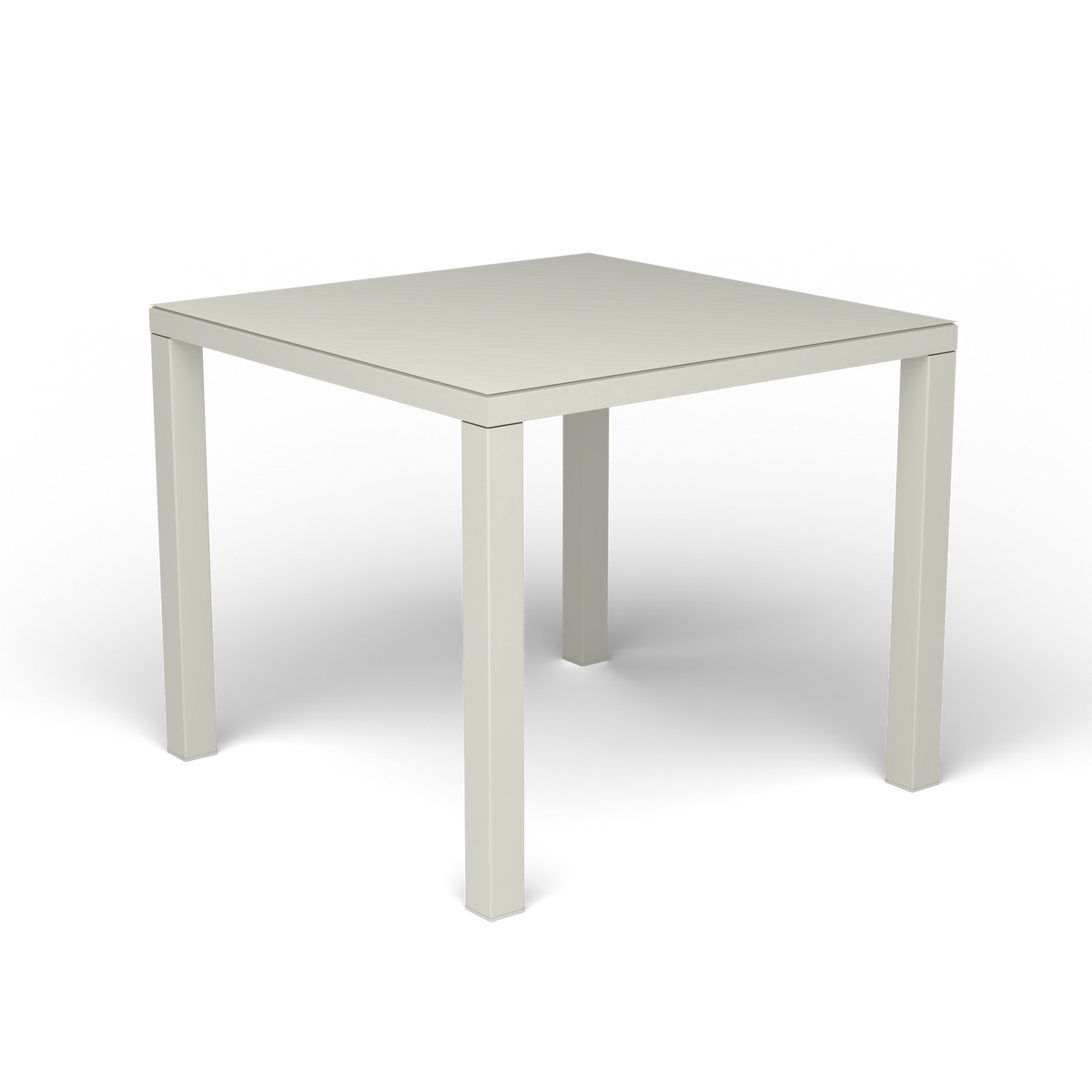 Easy Vierkante Eettafel, Powder Grey