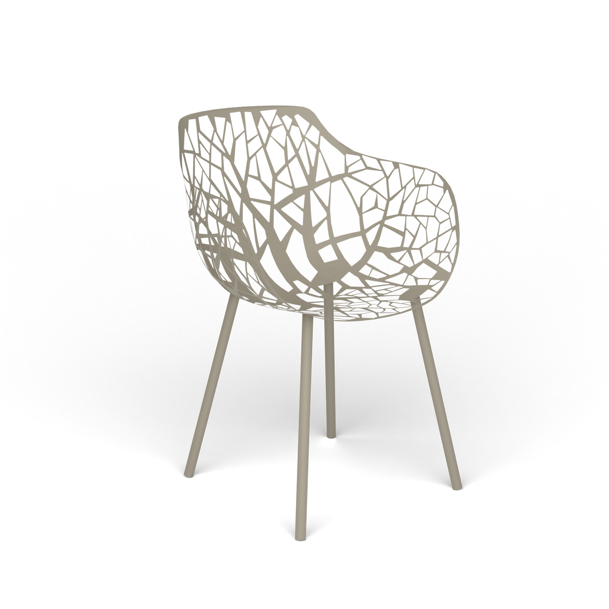 Forest Eetfauteuil, Pearly Gold
