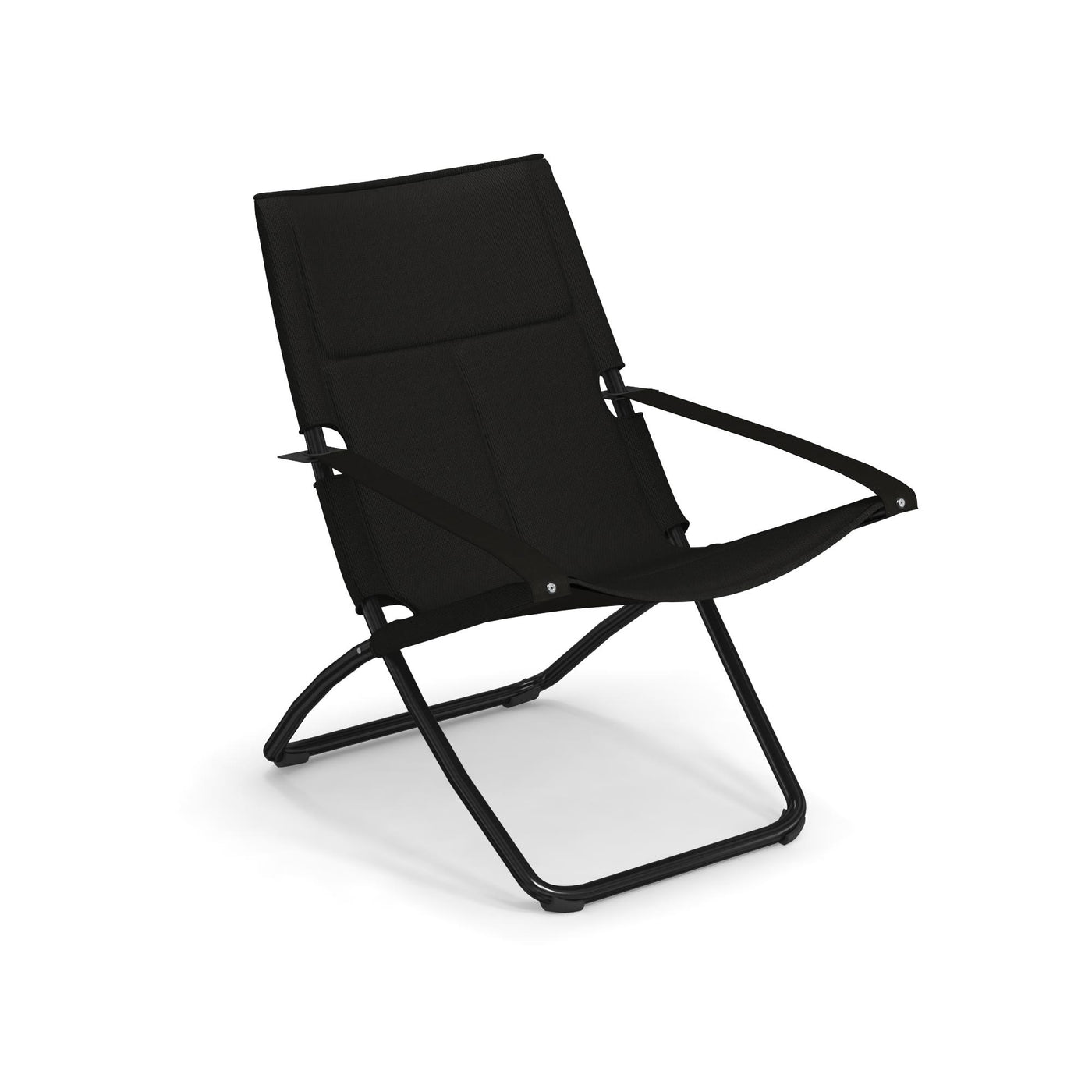 Emu Snooze Cozy Deck Chair Glossy Black