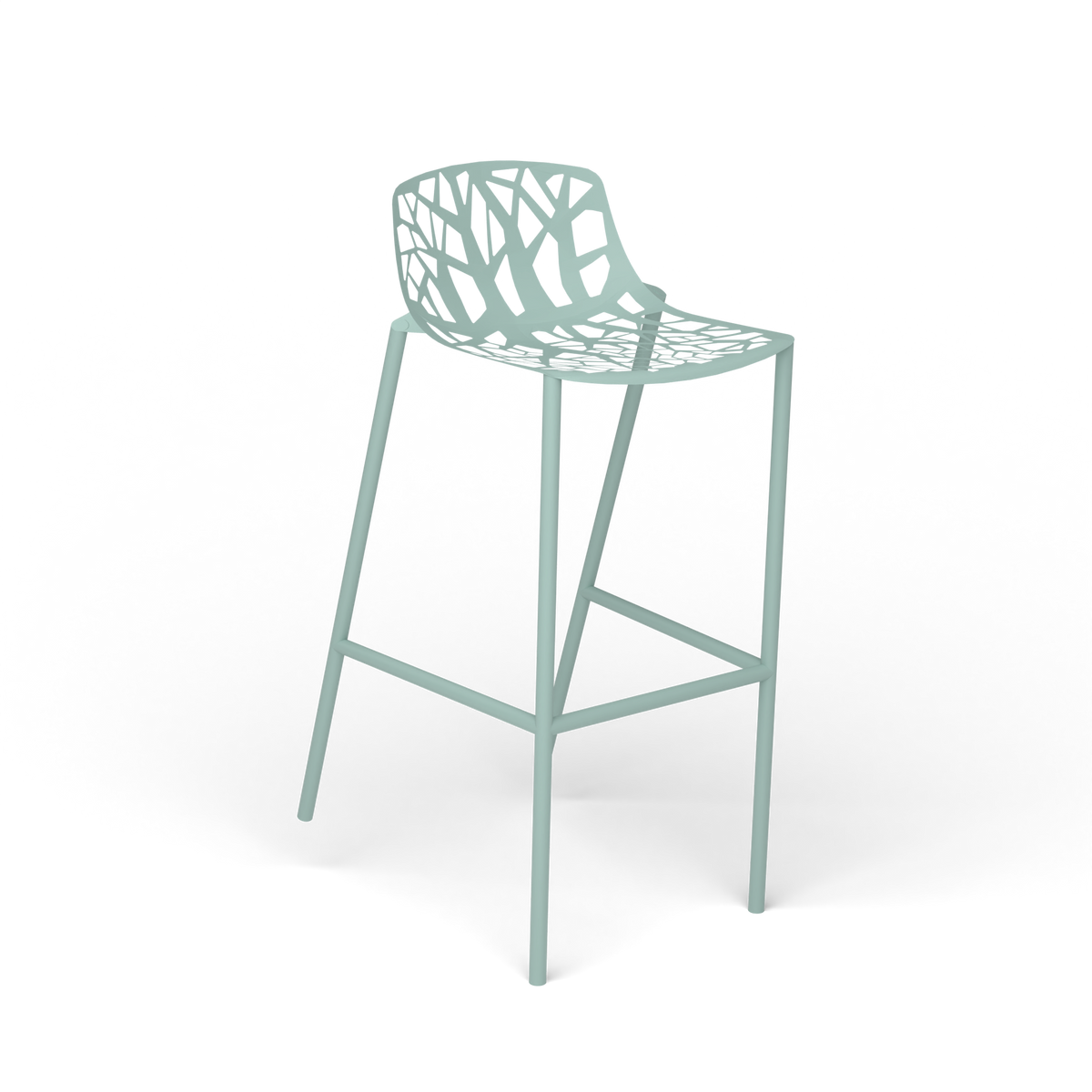 Forest Kruk, 48 × 56 × h 78/97 cm, Light Blue